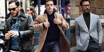 Choose a simple men's jacket for short people to enhance their attractive figure