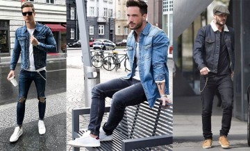 How to coordinate men's jean jackets simply and correctly