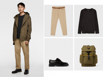 How to coordinate men's khaki jackets - Great tips for attractive outfit coordination!