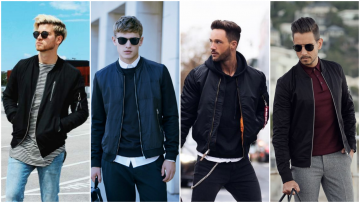 How to wear a men's coat simply and stylishly