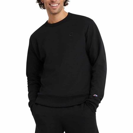 Champion Men's Crewneck, Powerblend Fleece Sweatshirt, Crewneck Sweatshirts