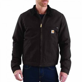 Carhartt Men's Relaxed Fit Duck BlanketLined Detroit Jacket