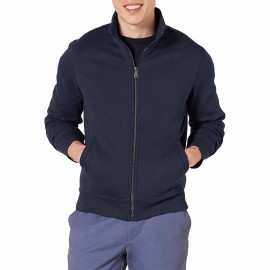 Amazon Essentials Men's Full-Zip Fleece Mock Neck Sweatshirt