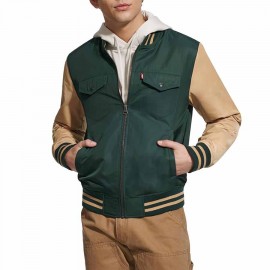 Levi's Men's Colorblock Varsity Bomber Jacket