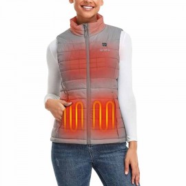 ORORO Women's Lightweight Heated Vest with Battery Pack