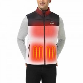 ORORO Men's Lightweight Heated Vest with Battery Pack