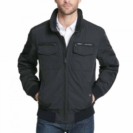 Tommy Hilfiger Men's Water Resistant Performance Bomber Jacket (Standard, Big, Tall)