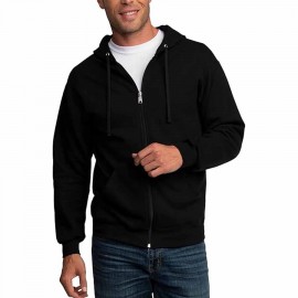 Men's Eversoft Fleece Hoodies, Moisture Wicking & Breathable, Full Zip Hooded Sweatshirt