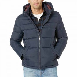 Tommy Hilfiger Men's Hooded Puffer Jacket