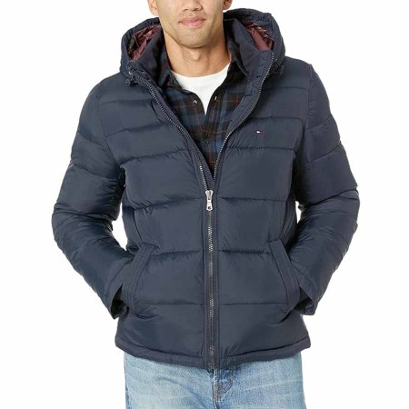 Tommy Hilfiger Men's Hooded Puffer Jacket