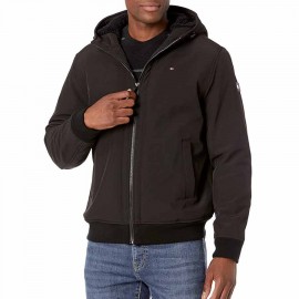 Tommy Hilfiger Men's Soft Shell Active Filled Bomber Jacket